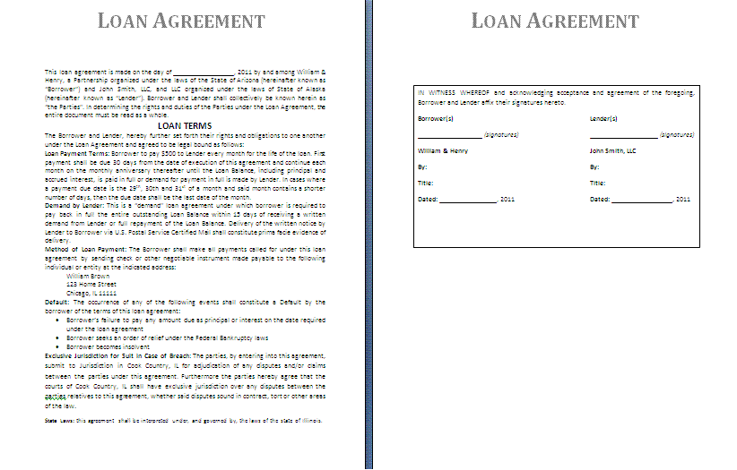 Loan Agreement  -  4