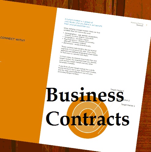 business agreements