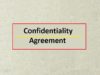 Confidentiality Agreement Template