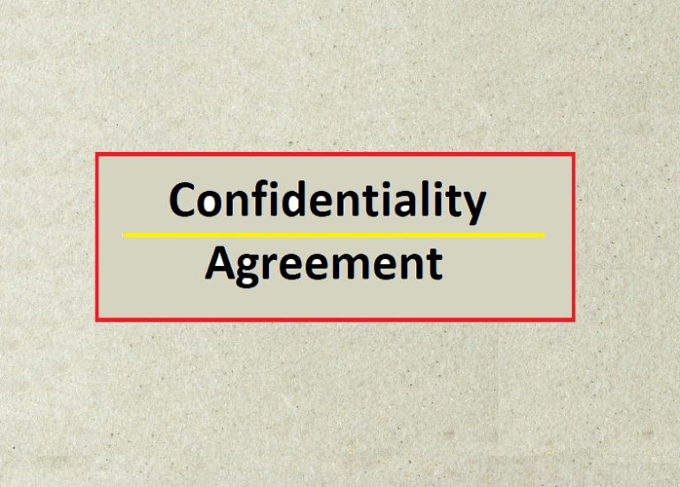 Confidentiality Agreement Samples Free Agreement Templates