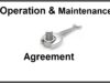 Operation and Maintenance Agreement Template