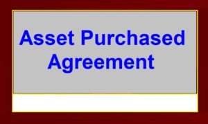 Assetpurchasedagreement