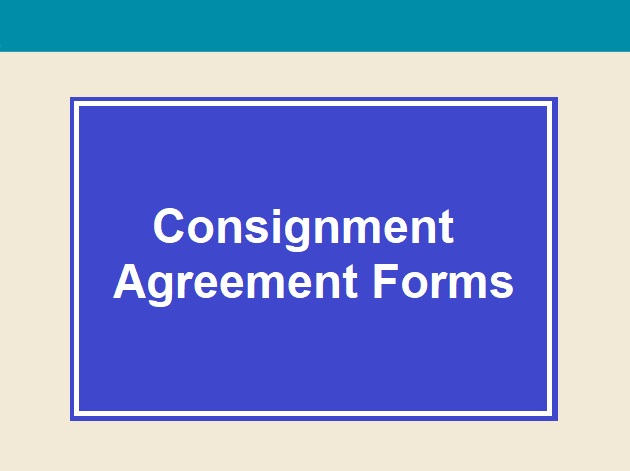 Consignmentagreementform